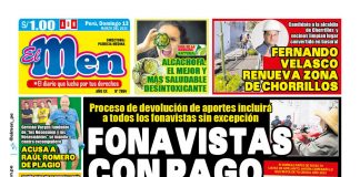 Portada impresa – Diario El Men (13/03/2022) Portada impresa – Diario El Men (13/03/2022)