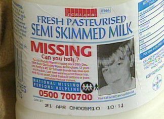 La desaparición de los "niños de las cajas de leche"