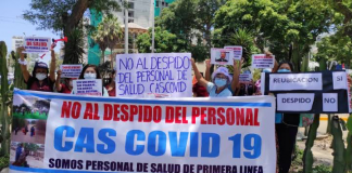 Personal CAS-COVID es despedido en Lima y regiones Cas-COVID