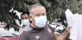 Mario Salas Palomino, dueño de una empresa constructora