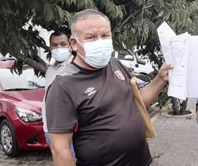 Mario Salas Palomino, dueño de una empresa constructora