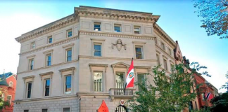 Matan a intruso dentro de la embajada de Perú en Washington