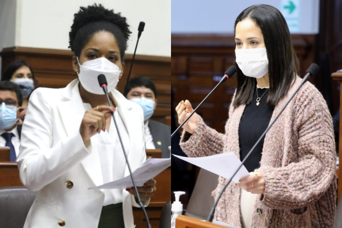 Rosangella Barbarán y Sigrid Bazán