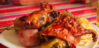 Cuy al horno Cuy al horno