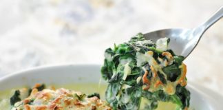 Espinacas gratinadas