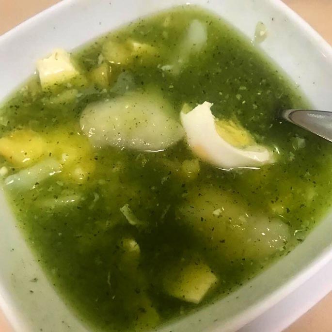 Sopa de paico Sopa de paico