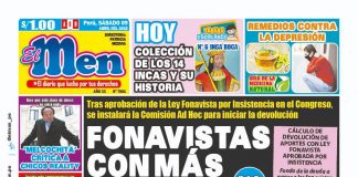 Portada impresa – Diario El Men (09/04/2022) Portada impresa – Diario El Men (09/04/2022)
