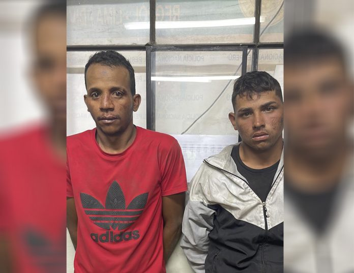 Serenos de Santa Anita capturan a ladrones venezolanos