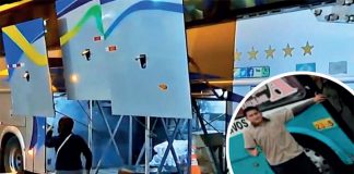 Conductor evita robo a sus pasajeros y termina recibiendo dos balazos