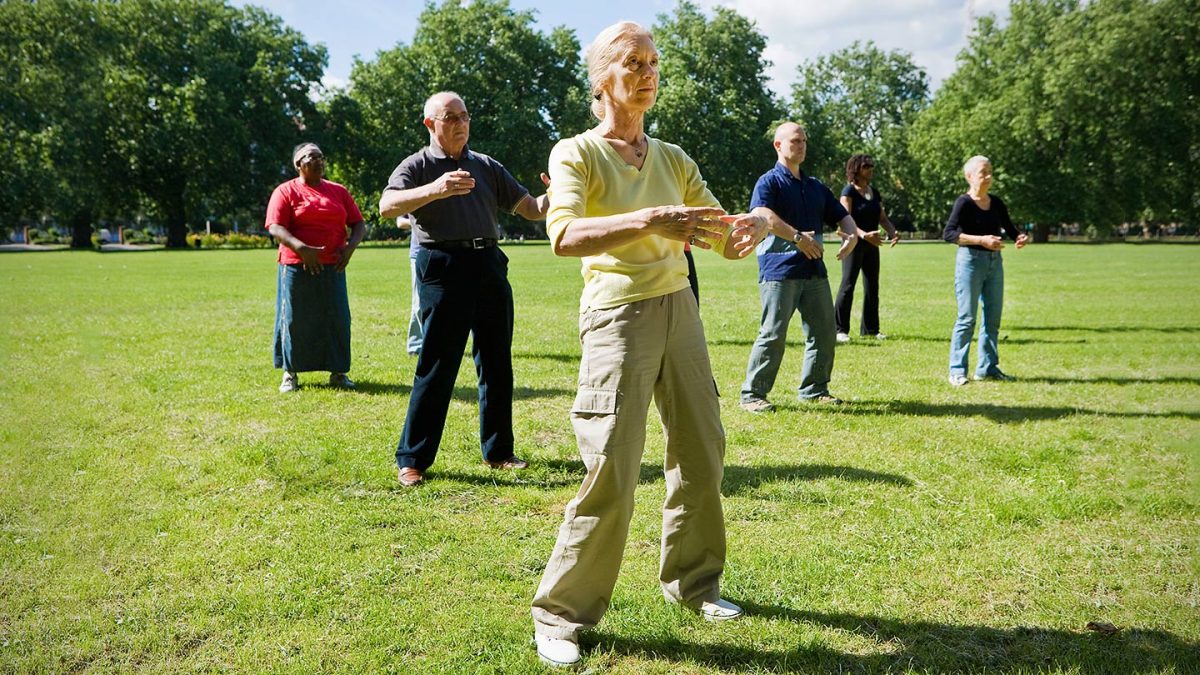 Taichi a los 50 años