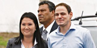 Keiko Fujimori y Mark Vito Villanella