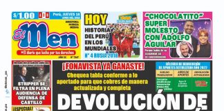 Portada impresa – Diario El Men (16/06/2022)
