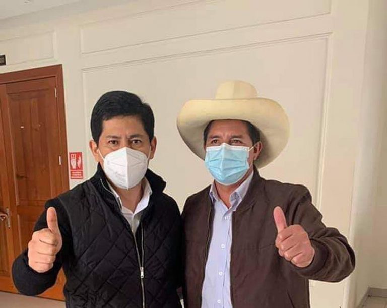 Zamir Villaverde y Pedro Castillo