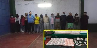 Caen 13 sujetos con armas y decenas de celulares en VMT