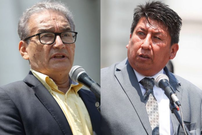 Alejandro Aguinaga y Waldemar Cerrón