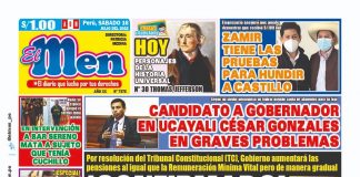 Portada impresa – Diario El Men (16/07/2022)