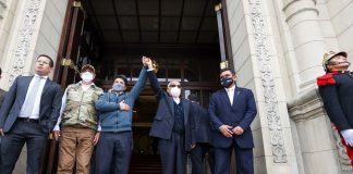 Pedro Castillo y Aníbal Torres