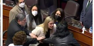 María del Carmen Alva “pechó” a Isabel Cortez en bronca en el Congreso