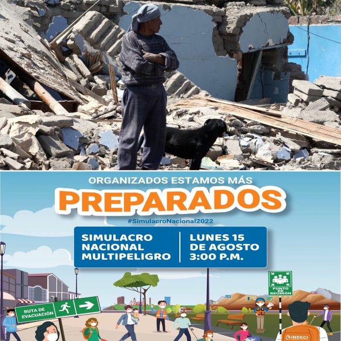 Simulacro Nacional Multipeligro del 2022