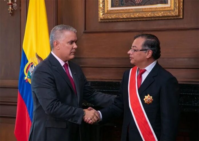 Iván Duque y Gustavo Petro