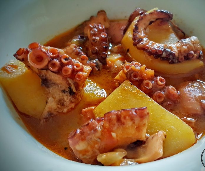 Pulpo a la olla