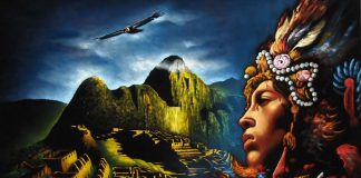 El rostro del inca plasmado en Machu Picchu