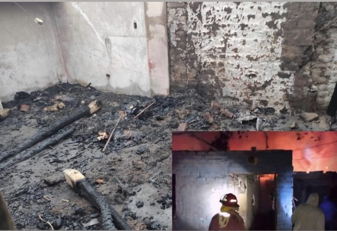 Tres hermanitas mueren quemadas en voraz incendio en casa de Ica