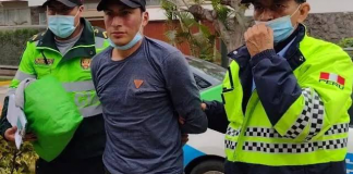 PNP captura a sujeto que golpeó y robó a arquitecto en Surco