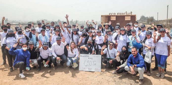 Limpian el río Rímac y recolectan más de una tonelada de residuos sólidos