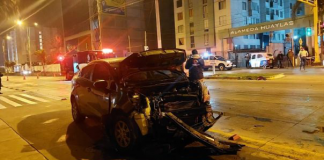 Dos conductores salvaron de morir en aparatoso accidente en Chorrillos
