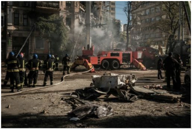 Kiev, atacada por drones suicidas