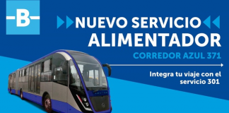 Usuarios conectarán sus viajes y pagar una sola tarifa en dos rutas del Corredor Azul
