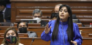 “Aliados del Congreso tapan corrupción del gobierno” Vivian Olivos
