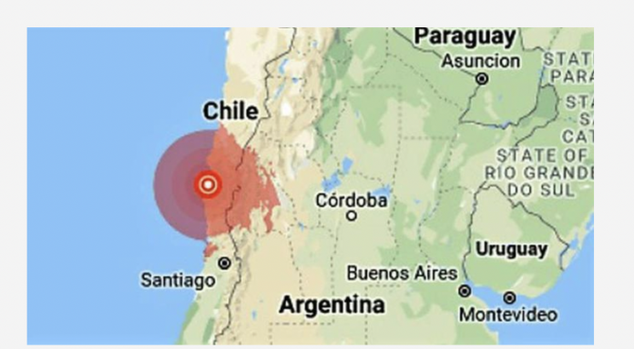 temblor en chile
