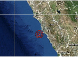 temblor en lima