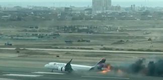 Avión de Latam sufre accidente en pista de aterrizaje en Jorge Chávez