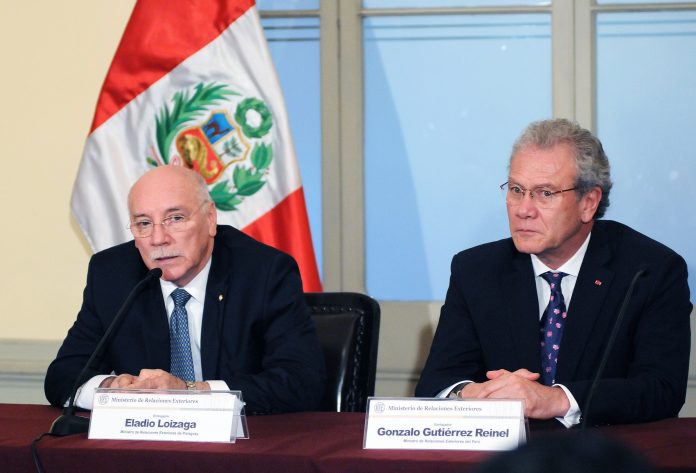 Eladio Loizaga, ex canciller paraguayo y vocero de la misión de la OEA