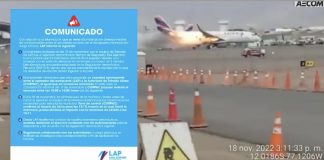 LAP y CORPAC se contradicen sobre incursión de bomberos a la pista