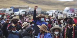 Más de ocho mil trabajadores mineros permanecen retenidos en Las Bambas