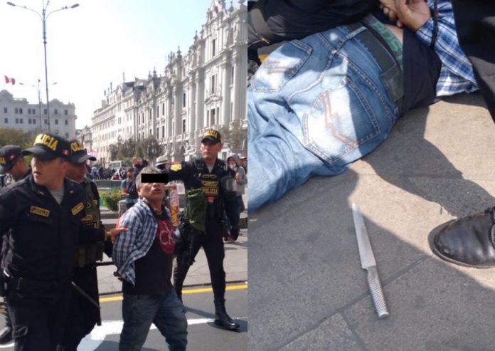 Periodistas son víctimas de insultos y golpes durante marcha “La toma de Lima”