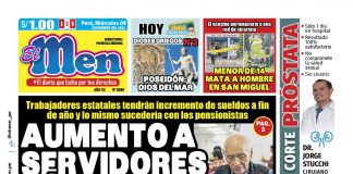 Portada impresa – Diario El Men (09-11-2022)
