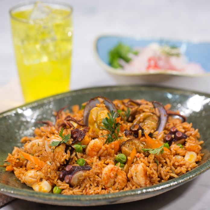 Arroz con mariscos