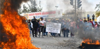 Bloqueos en Perú