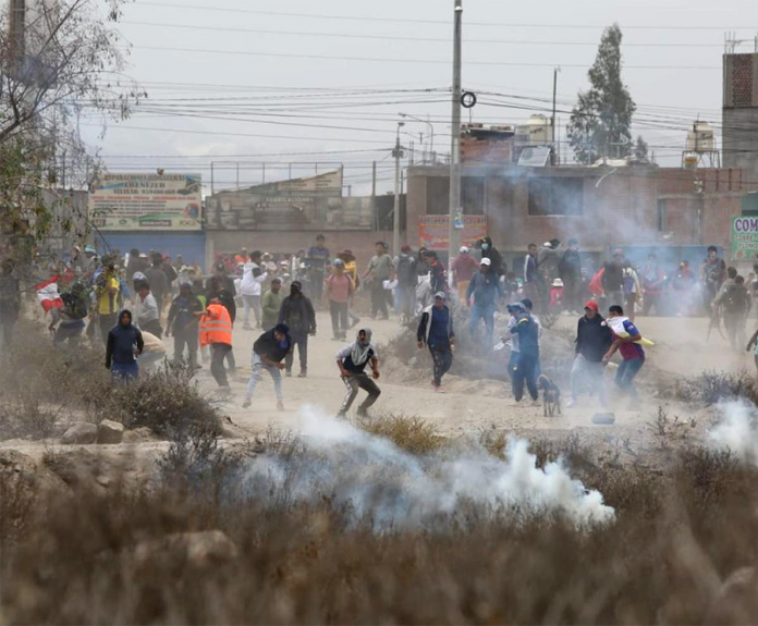 Cinco muertos en lo que va de las manifestaciones en el Perú