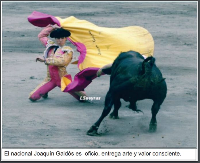 El nacional Joaquin Galdós es oficio, entrega arte y valor consciente