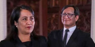 La ministra de Educación, Patricia Correa, y el titular del Ministerio de Cultura, Jair Pérez, presentaron su carta de renuncia irrevocable