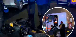 Motociclista fallece tras impactar con tráiler debajo de puente