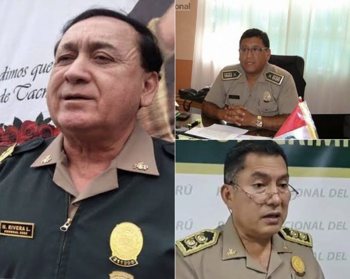 PNP detuvo a tres generales vinculados a presuntos casos de corrupción
