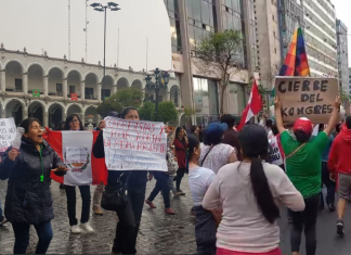 PROTESTAS EN PERÚ RETORNARÍAN EN ENERO DEL 2023