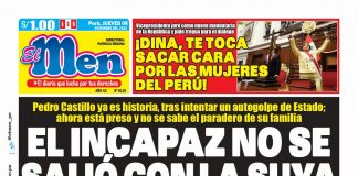 Portada impresa – Diario El Men 08-12-2022